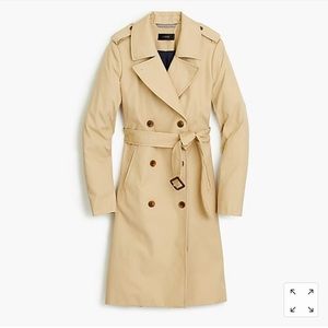 J Crew 2011 Icon Trench Rain Coat in Khaki
